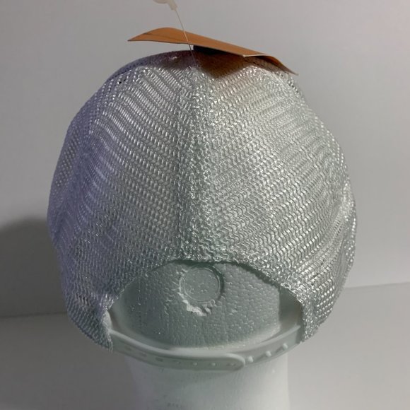 Field & Stream Fish Hat Trucker Snapback Adjustable Gray White Cap One Size OSMF - Picture 4 of 9